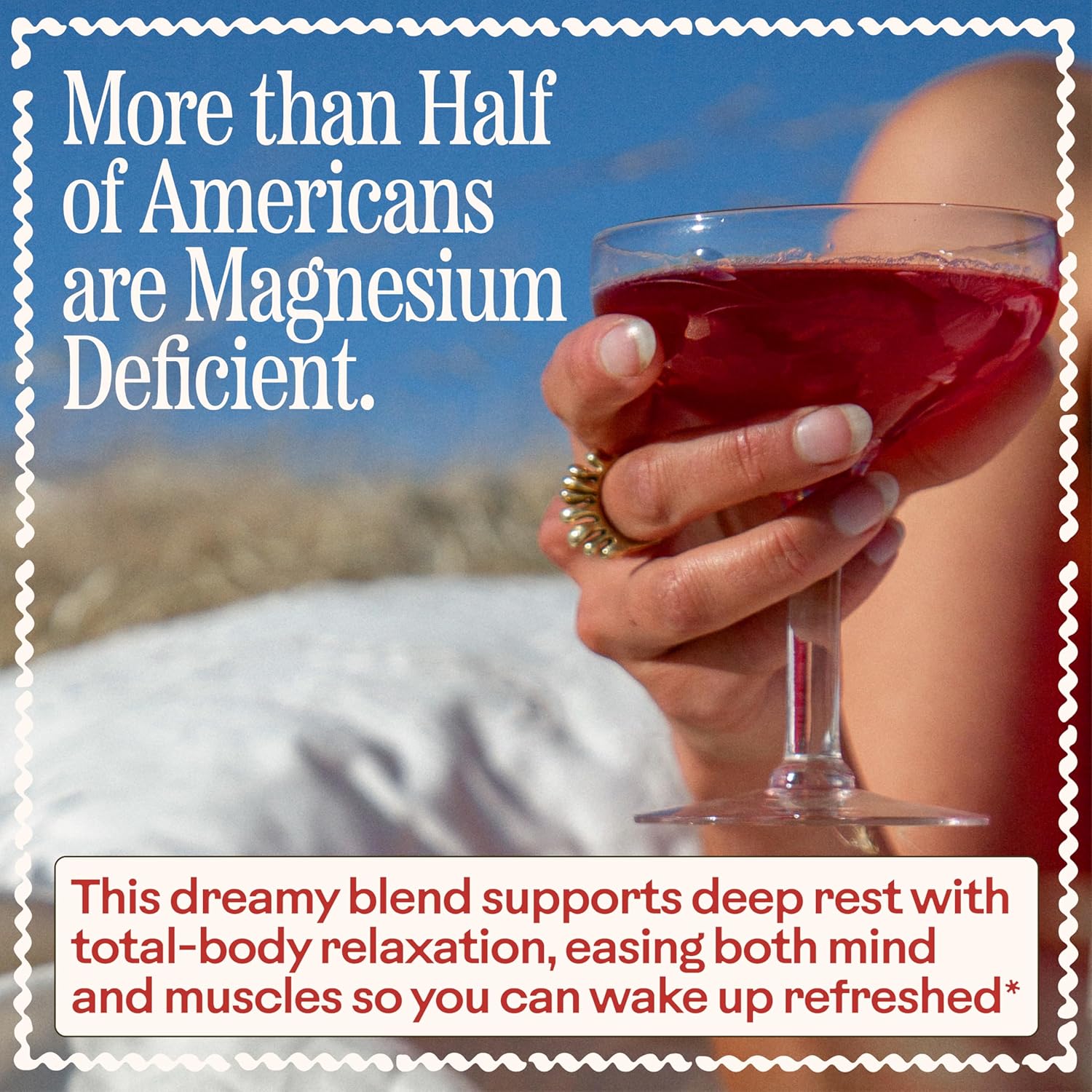 Wooden Spoon Herbs Magic Magnesium Glycinate Powder Drink Mix (Tart Cherry) | 300mg Magnesium, 0.5mg Plant-Based Melatonin | Calming Nighttime Supplement | Easy Mix Sleep Support Powder, Vegan | 3.7oz - Image 3