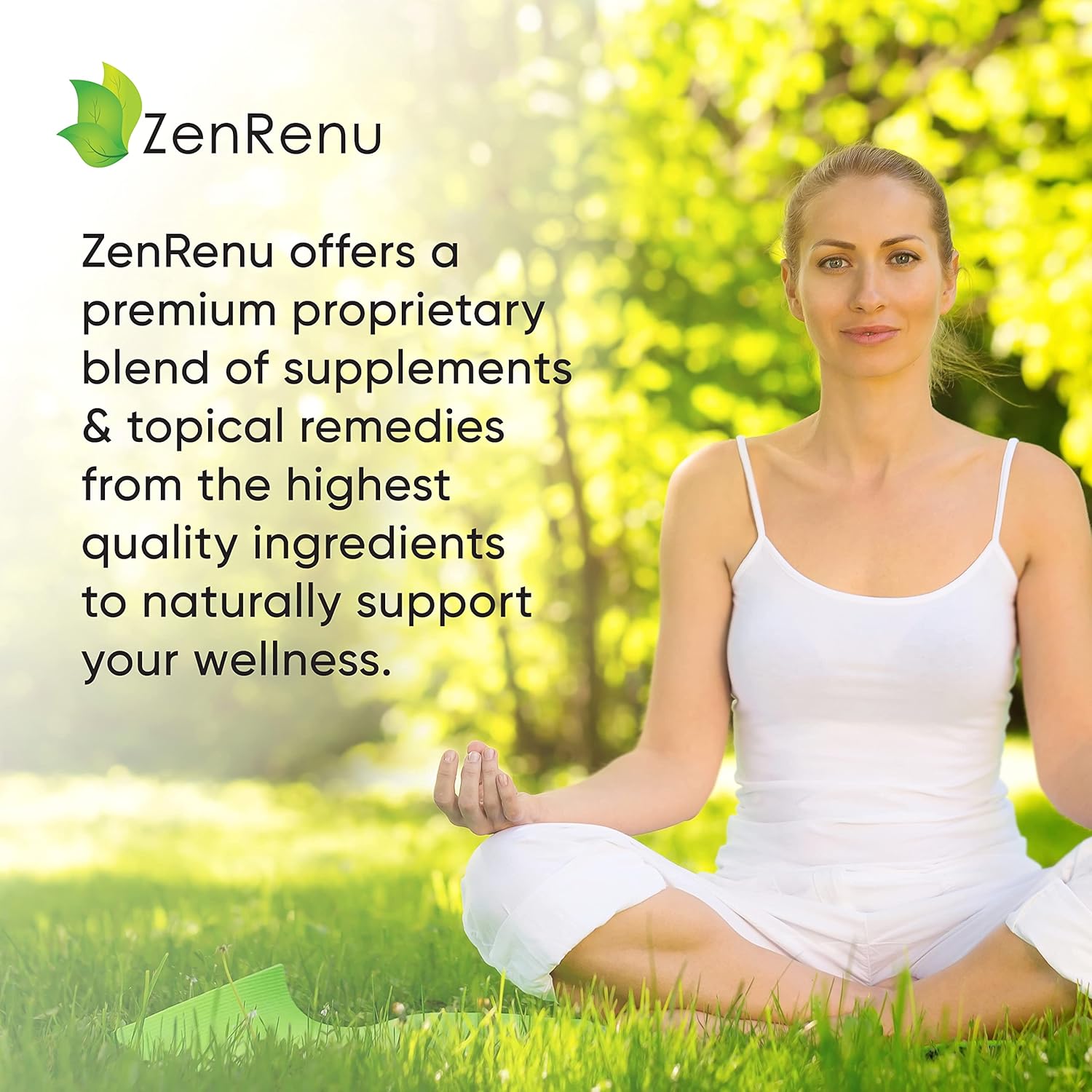 Zenrenu Hemp Joint & Muscle Relief Cream with Turmeric, Arnica, MSM, Hemp Oil & 7 Essential Oils - Non-Greasy & Soothing Formula for Back, Neck, Elbows, Knees, & Hip - ZenRenu, 2 oz - Image 8