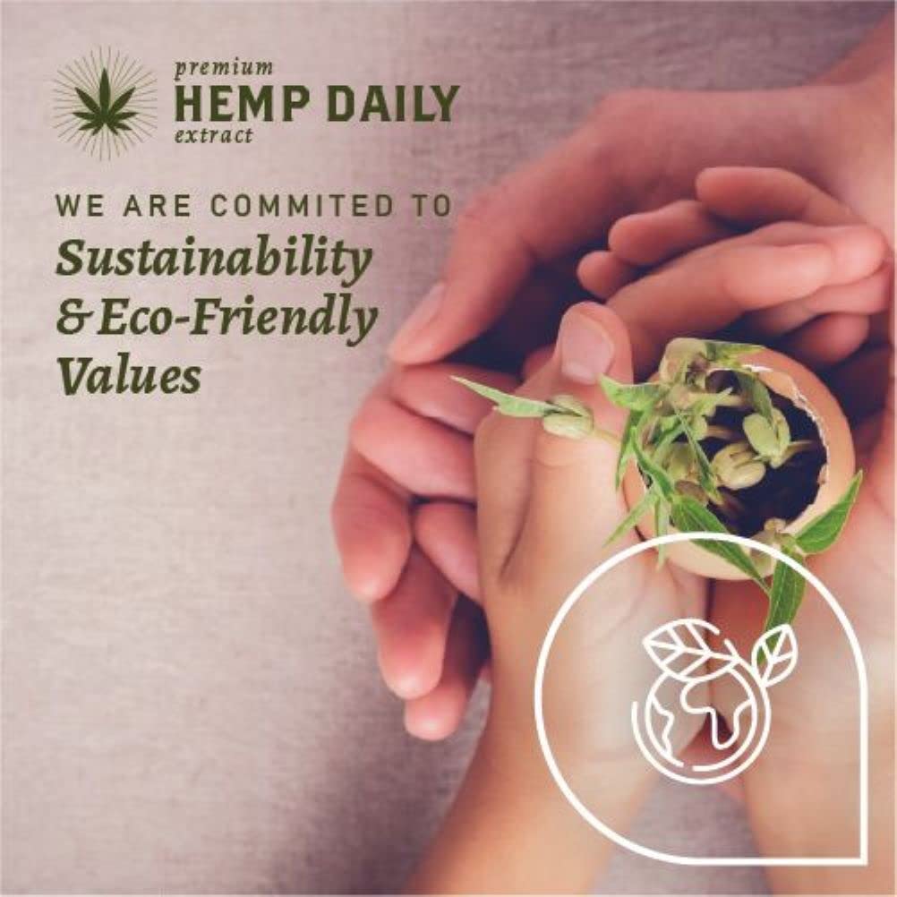 Premium Hemp Extract Daily Ultimate Cream - Menthol, Argan, Jojoba, Rosehips - Lightweight, Fast-Absorbing Moisturizing Topical Lotion with Essential Oils - Sandalwood, Single 5oz - Image 3