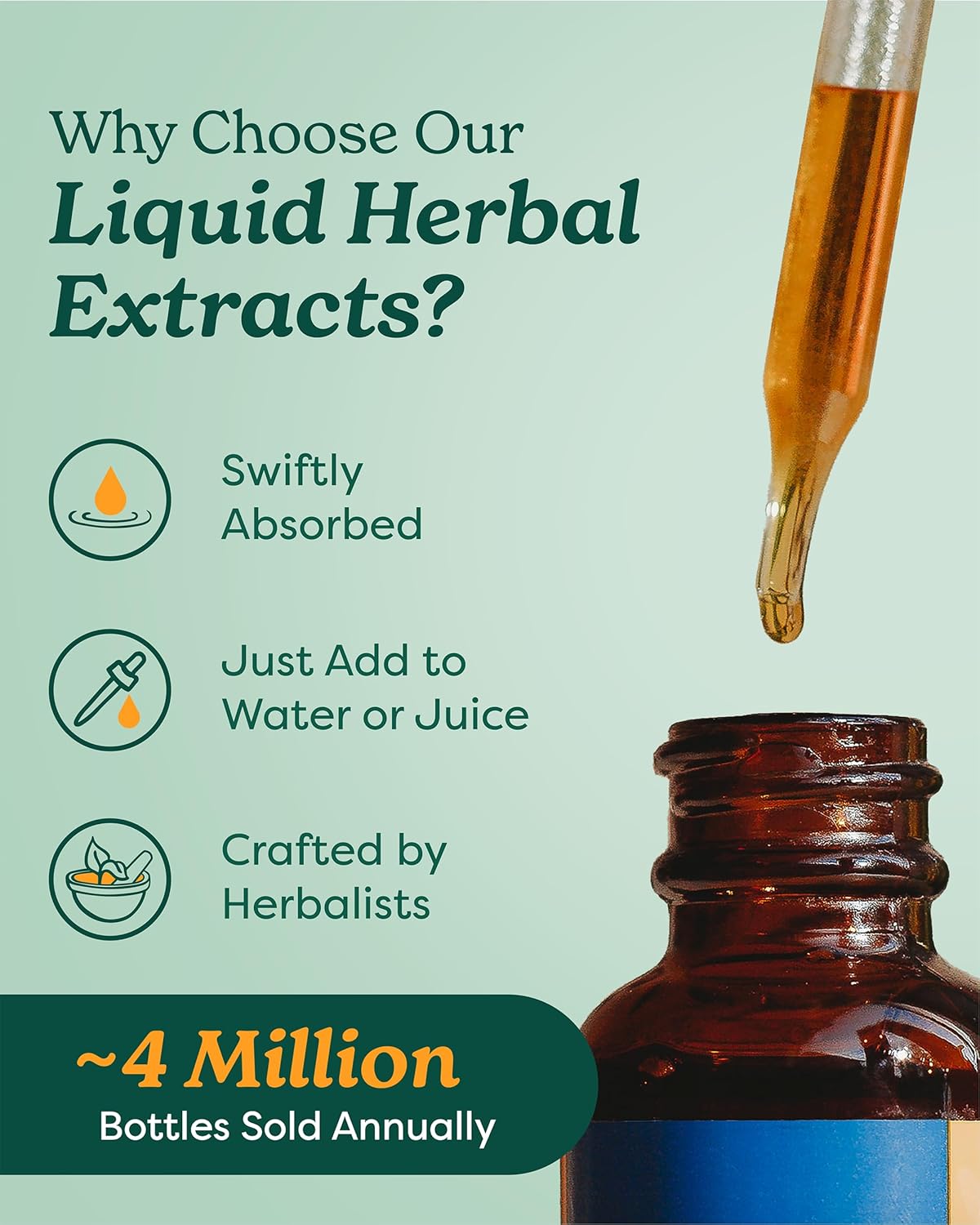 Herb Pharm Mind Soother: Lavender Liquid Herbal Formula with Noble Kava & Lavender Essential Oil for Nervous System Support, Calming & Relaxing, Vegan, Gluten-Free, Non-GMO, Up to 6 Week Supply, 2 oz - Image 3