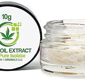 | Hemp Extract Powder | Hemp Oil Extract Isolate | 100% Pure Isolate Powder | 10g 10000mg Isolate