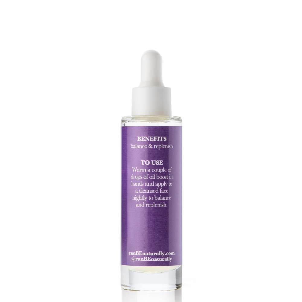 I Can Be Vibrant Night Time Oil Boost, Facial Oil Serum w/Hemp Seed Oil & Cranberry Extract, Nourishing Face Oil for All Skin Types, Parabens, Sulfate & Phthalate Free (1 fl oz) - Image 2