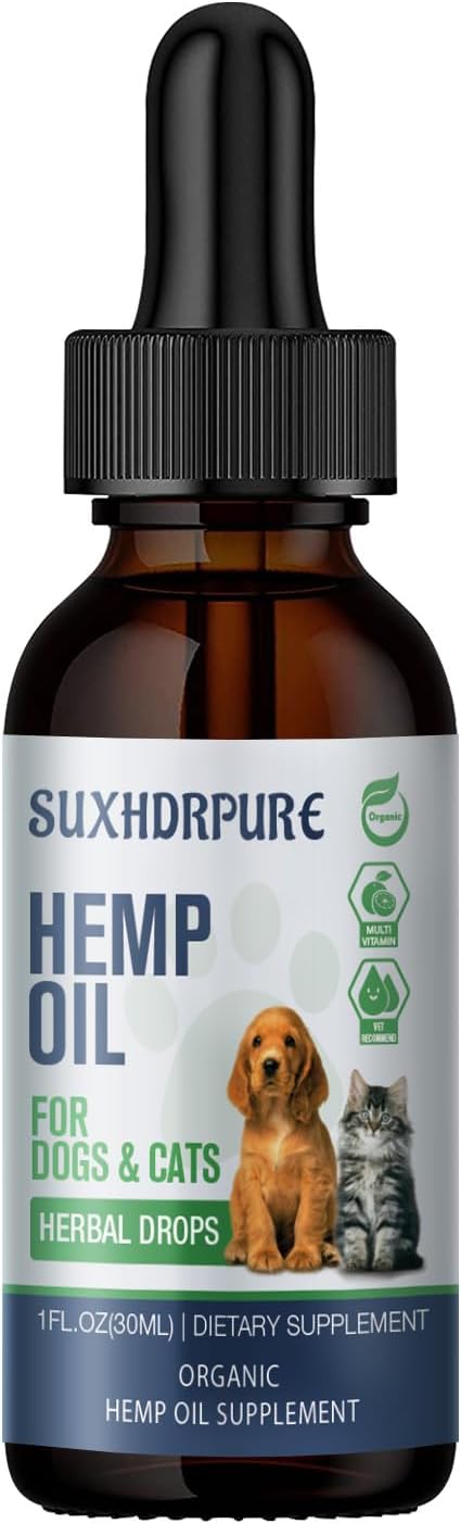 Hemp Oil for Dogs and Cats