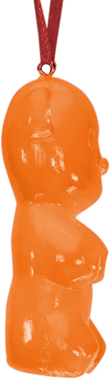 Gummies Christmas Ornament CBD Sleeping Vitamin Bear Gummy Orange Christmas Tree Decoration with Custom Name - Image 3