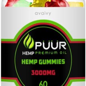 Puur Gummies - Puur Hemp Gummies (Single, 60 Gummies)