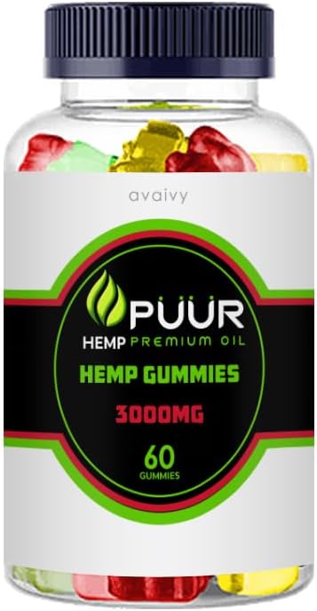 Puur Gummies - Puur Hemp Gummies (Single, 60 Gummies)