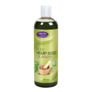 LIFE-FLO Carrier Oil | 16oz (Pure Hempseed Oil)