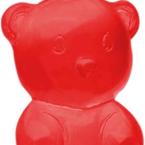 Gummies Christmas Ornament CBD Sleeping Vitamin Bear Gummy Red Christmas Tree Decoration with Custom Name