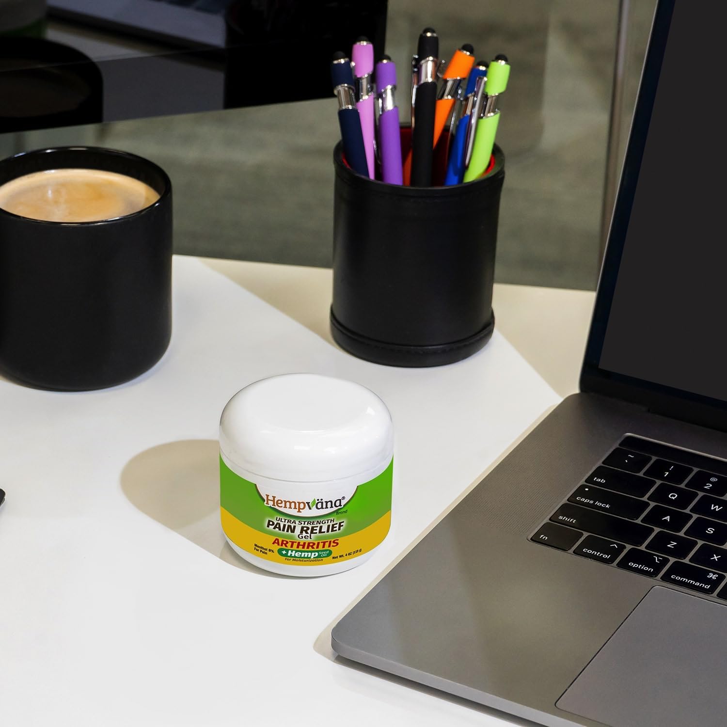 Hempvana Arthritis Pain Relief Gel, Ultra-Strength for Arthritis in Muscles & Joints. Enriched with Hemp Seed Oil, AS SEEN ON TV. Non-Greasy. Targeted Long-Lasting Relief. Works Fast, 3 Oz. - Image 4