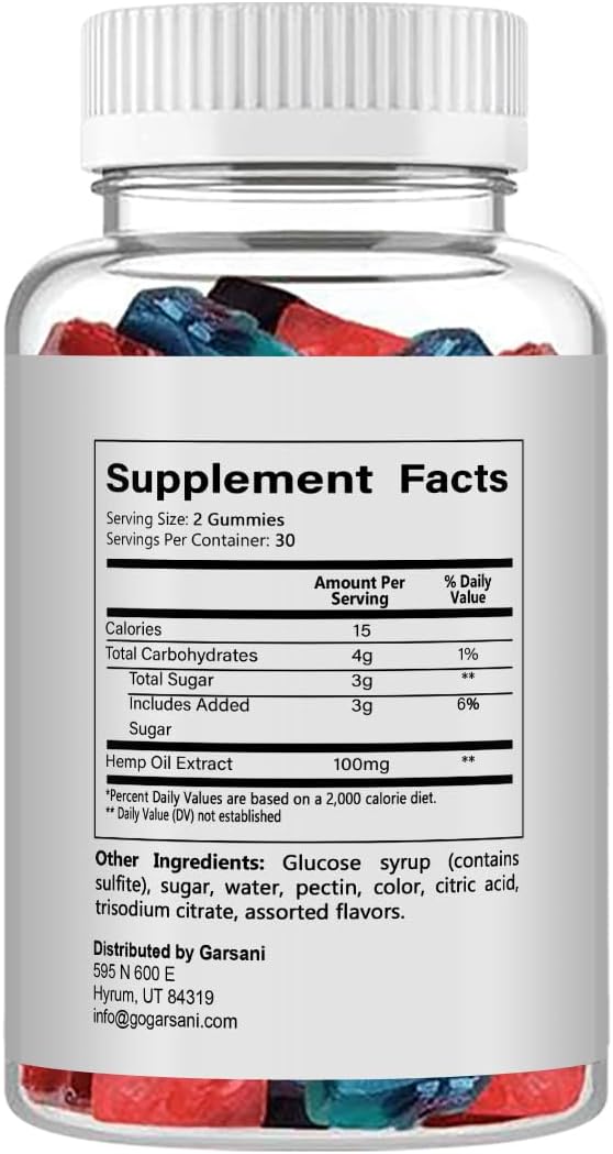 Earth Med Gummies - EarthMed Hemp Gummies (Single, 60 Gummies) - Image 2