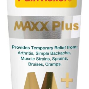 Real Time Pain Relief MAXX Plus - 7oz Tube | Intensive Formula with 19 Natural Ingredients Including Hemp Oil | Fast-Acting Relief for Muscle Pain, Arthritis, Backaches, and More