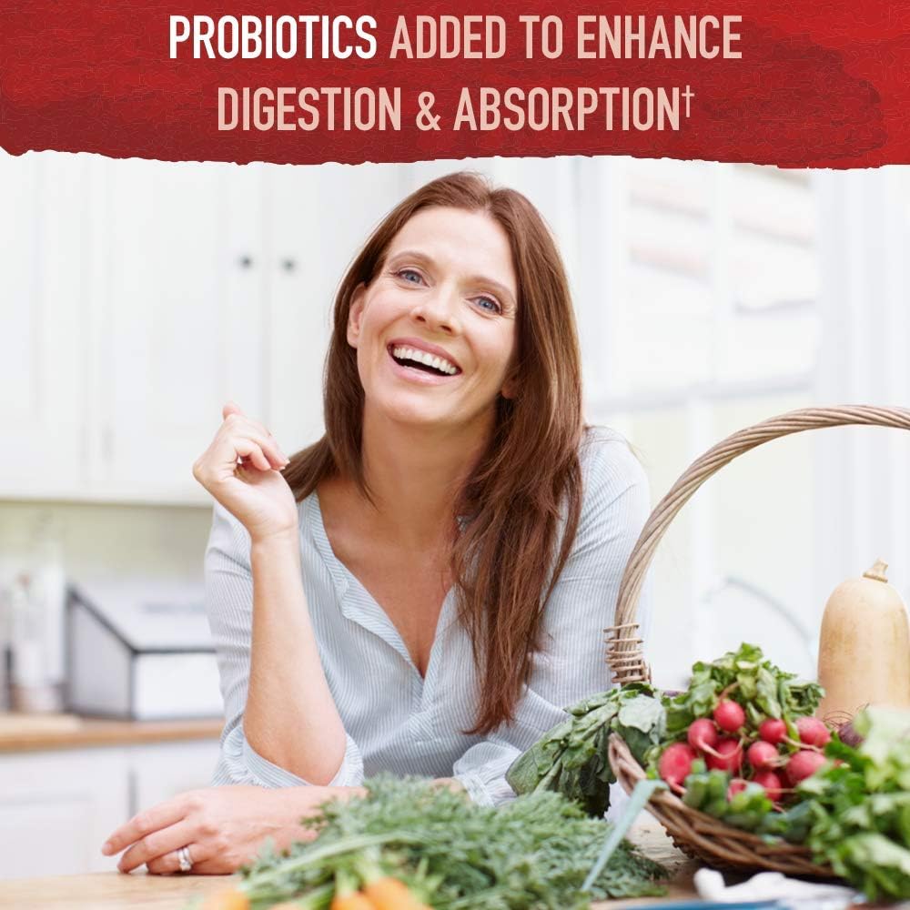 Garden of Life Organic Ashwagandha Supplement with Probiotics & Ginger - Stress, Mood & Energy Support, Vegan, Gluten Free, Non GMO, 2 Month Supply, 60 Tablets - Image 6