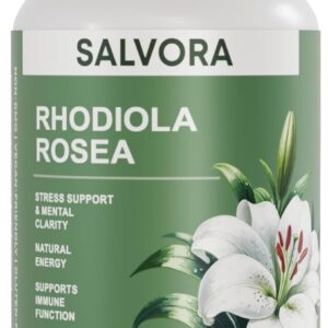Rhodiola Rosea Supplement – Golden Root Adaptogen Capsules - Rhodiola Rosea Extract Powder Alternative with Salidroside for Stress Support - Energy, Focus & Performance
