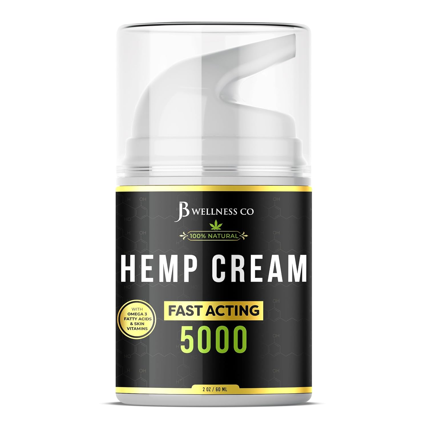 Hemp Cream -4oz- Neem, MSM, Turmeric, Emu Oil, Menthol, Aloe - 2 Pack - Image 3