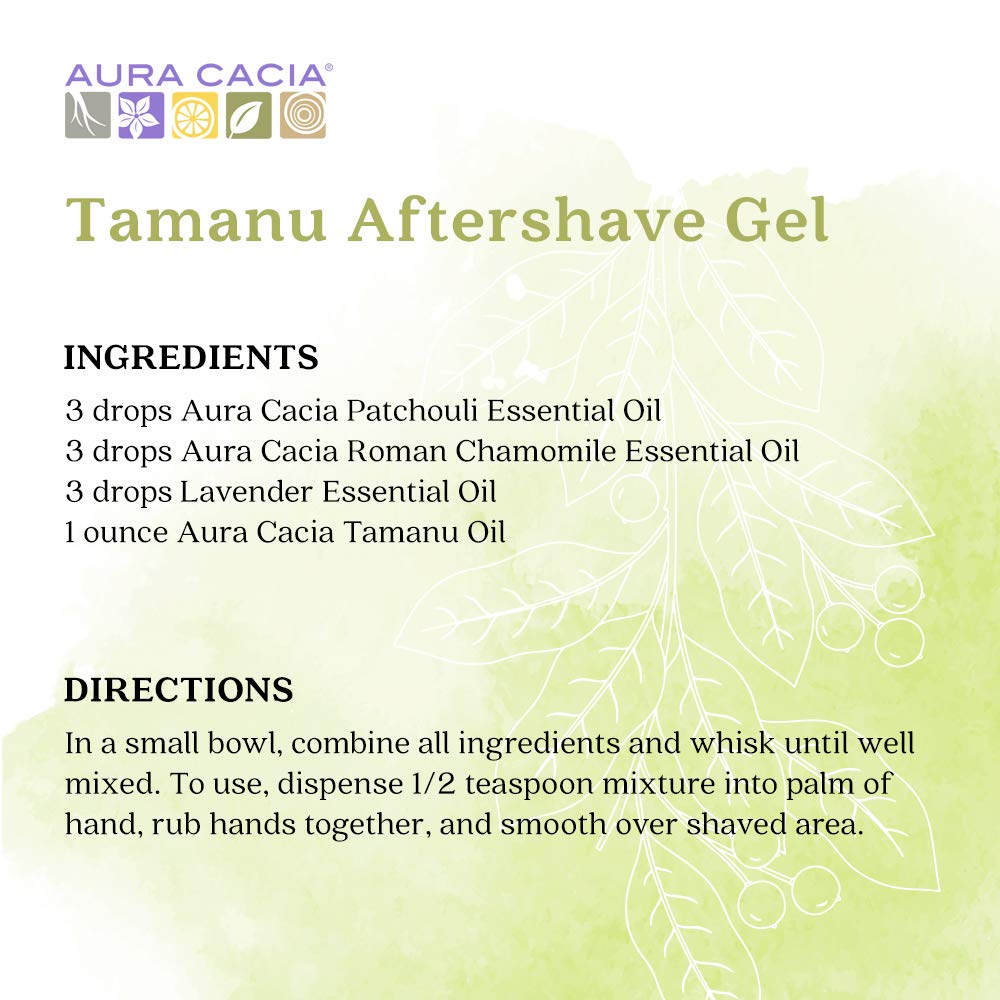 Aura Cacia Organic Natural Skin Care, Nourishing Tamanu Oil, 1 fluid ounce bottle - Image 6