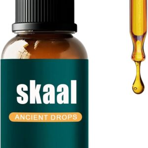 Skaal Ancient Drops, with Full-Spectrum Plant Oils, Omega 3-6-9 & Vitamin C, Peppermint Flavor