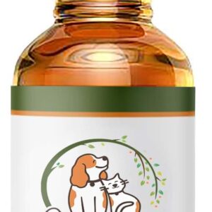 Valerio Pets Hemp Oil for Dogs and Cats - 1 Oz - Hemp Oil Drops with Omega Fatty Acids - Hip and Joint Support and Skin Health
