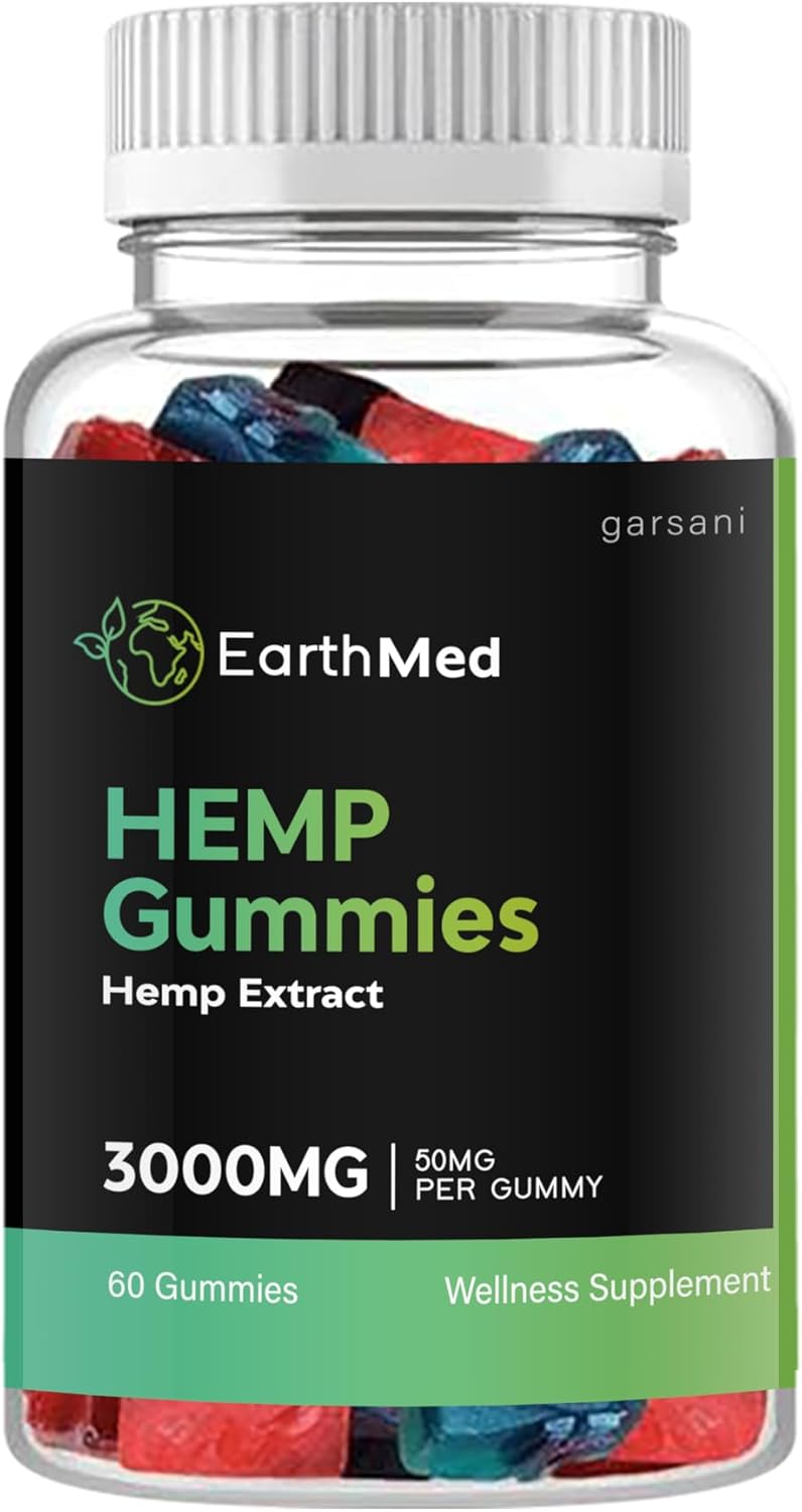 Earth Med Gummies - EarthMed Hemp Gummies (Single, 60 Gummies)