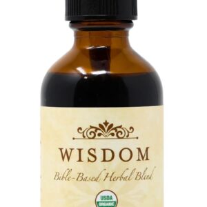 Organic Turmeric, Frankincense and Myrrh – Herbal Supplement Blend for Energy, Detox, Focus, Immunity & Stress – Non-GMO Vegan Tonic with Milk Thistle – Wisdom Bible Based Blend – 2oz Liquid Drops