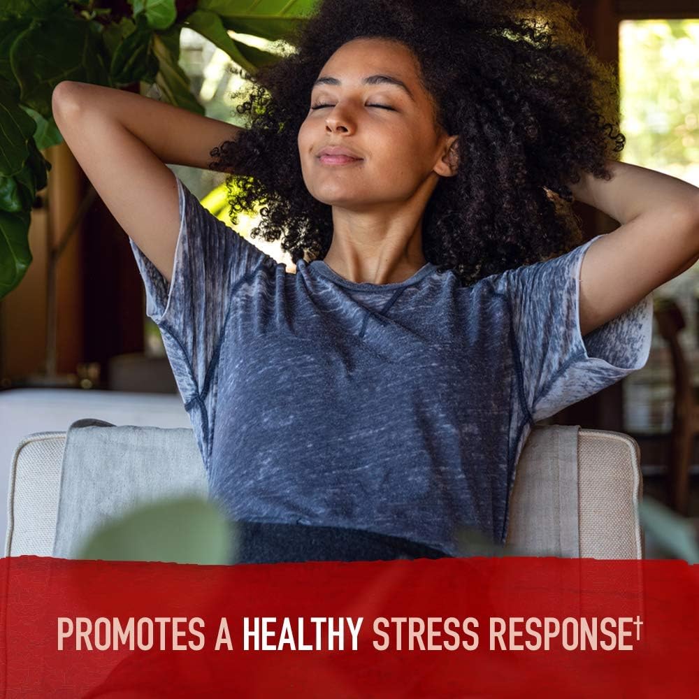 Garden of Life Organic Ashwagandha Supplement with Probiotics & Ginger - Stress, Mood & Energy Support, Vegan, Gluten Free, Non GMO, 2 Month Supply, 60 Tablets - Image 3