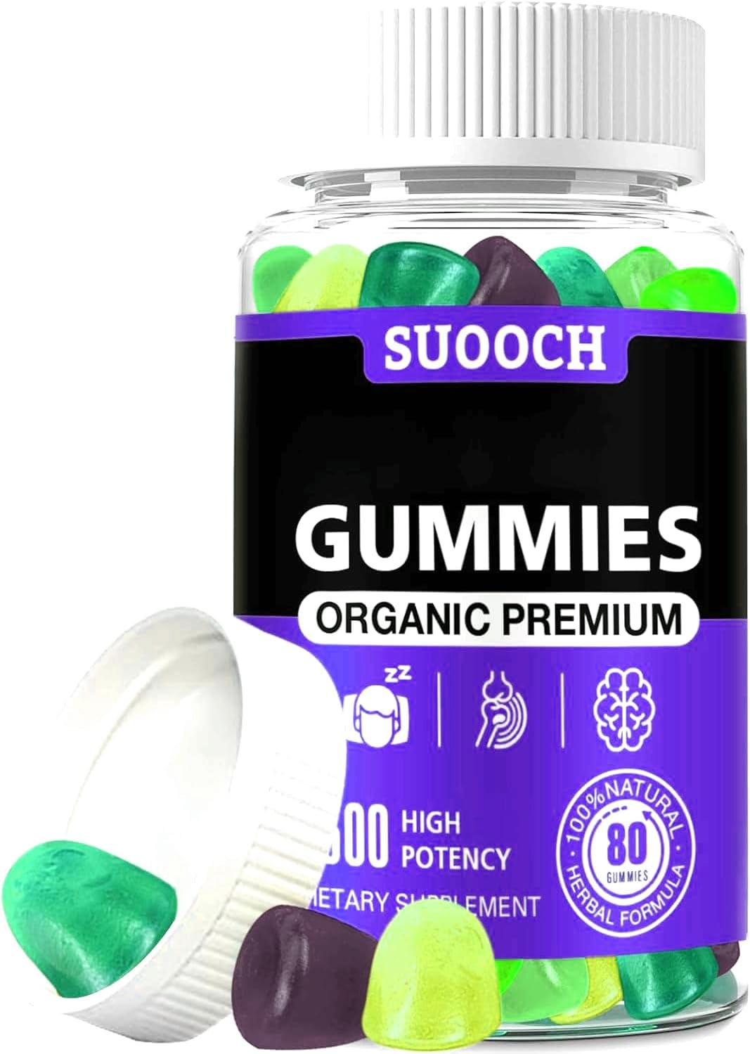 Premium Gummies Pure Oil Gummy, Advanced Extra Strength Rich in Omega 3 6 9-0930-A008 -QJJJJT