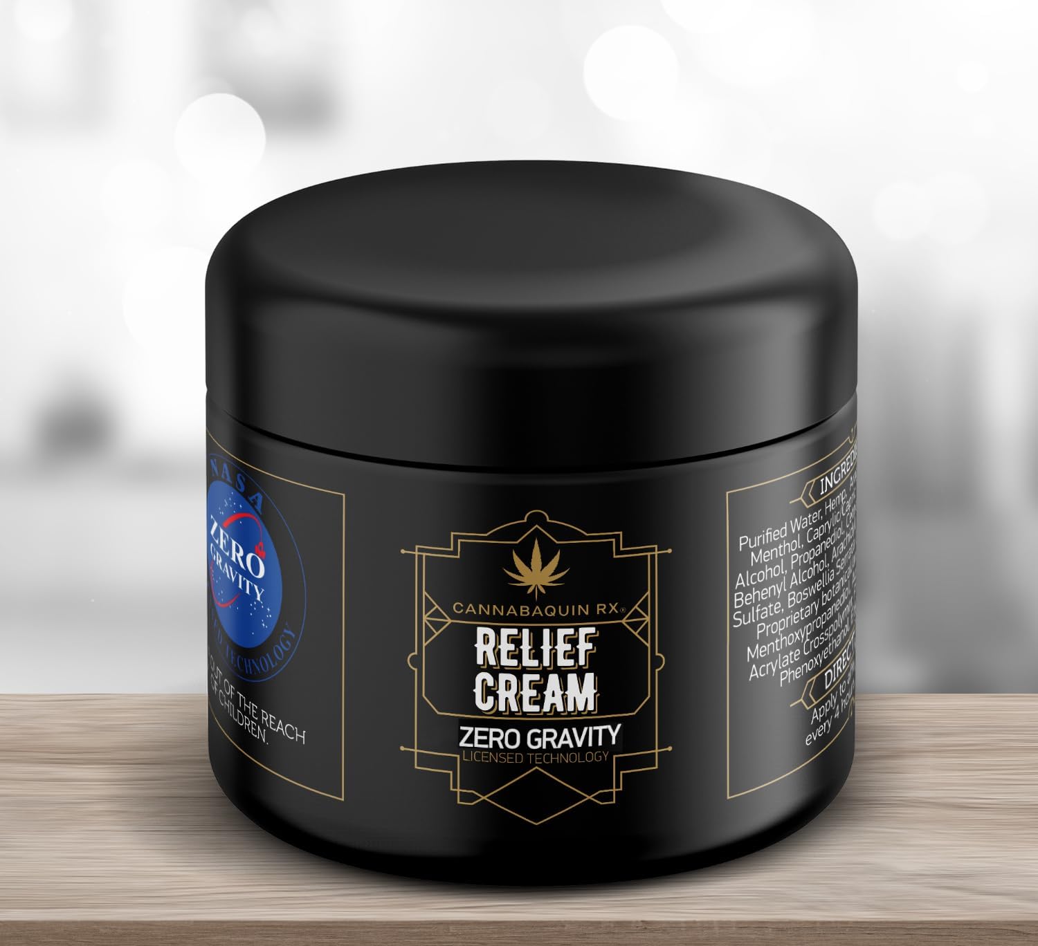 Cannabaquin Hemp Cream Maximum Strength. Hemp Oil & Arnica Cream, May Soothe Discomfort on Joint Muscle Shoulder Hip Neck Knee & Back Support. All Natural Relief Cream Made in USA. Instant Menthol Rub - Image 3