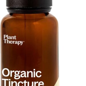 Plant Therapy Organic Ashwagandha Root Herbal Supplement Tincture 30 mL (1 oz) Supports Relaxation, Rejuvenating & Immune Supporting, Vegan, Non GMO, Gluten Free, Liquid, 1 Bottle