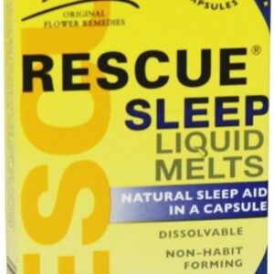 Bach Rescue Sleep Liquid Melts, Dissolvable Capsules 28 ea (Pack of 6)