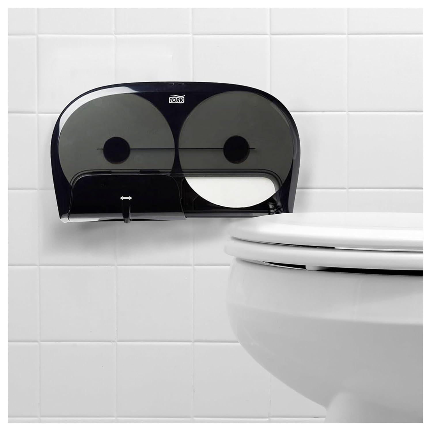 Tork OptiCore® Mid-size Toilet Paper Roll White T10, Universal, 2-ply, 12 x 2000 sheets, 160090 - Image 10