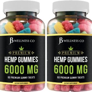 Hemp Gummies - Advanced Gummies - Relaxing Gummy with Hemp Oil [2-Pack]