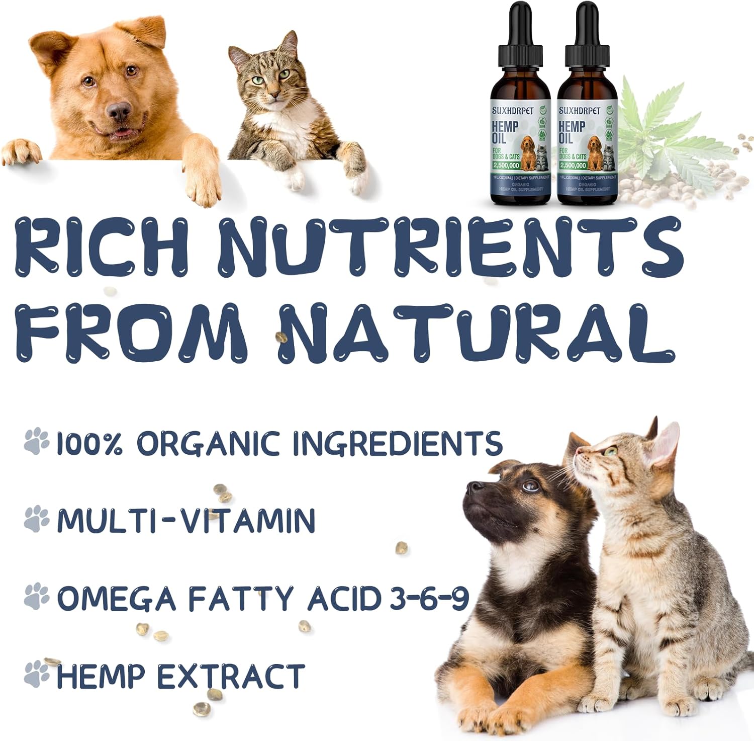 Hemp Oil for Dogs and Cats - Image 3