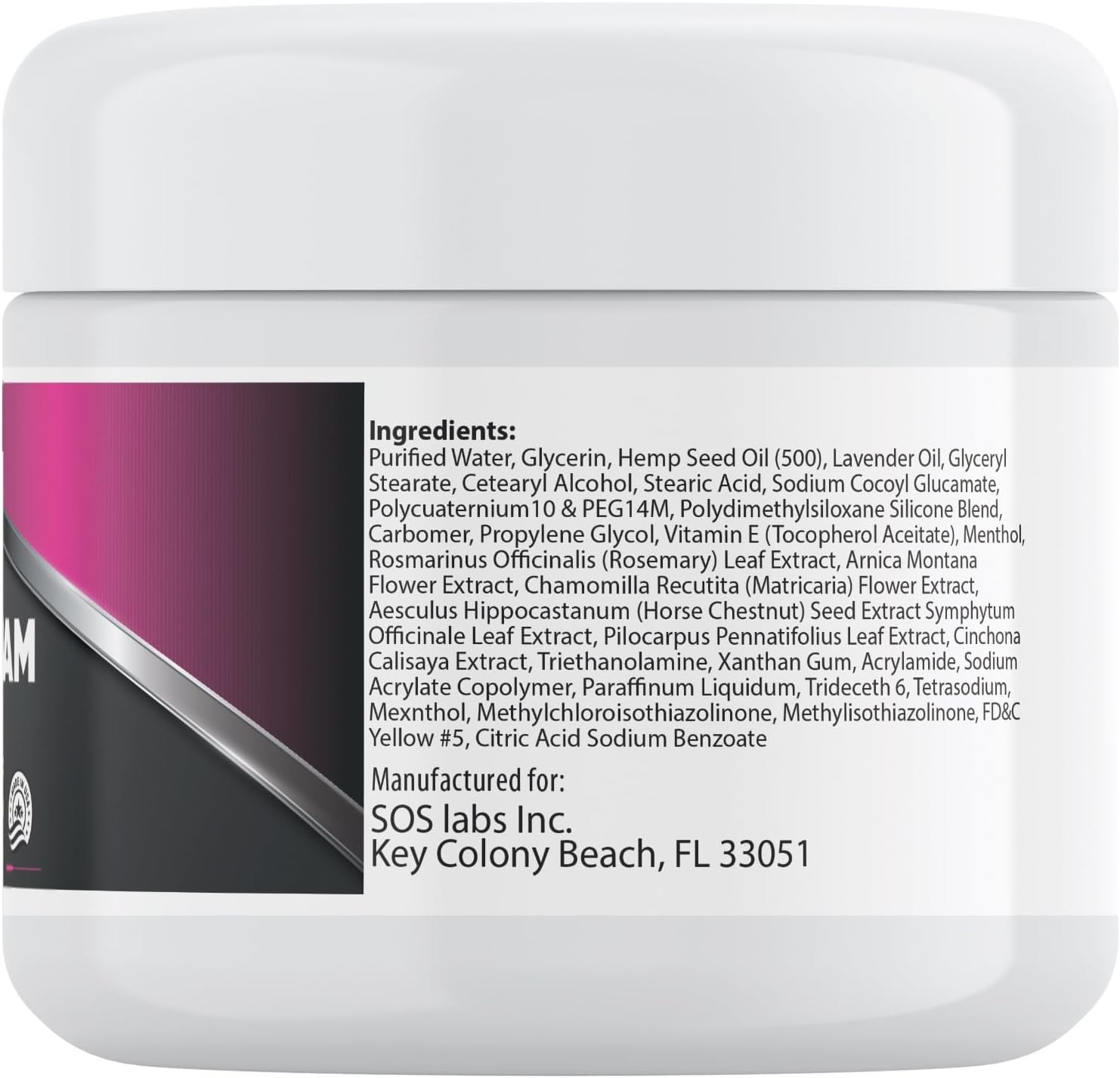 Power Pure Hemp Cream 5 Super Grams 5000MG 4 Ounce Muscle and Joint Rub Made in Colorado with Hemp Oil and Arnica - Image 3