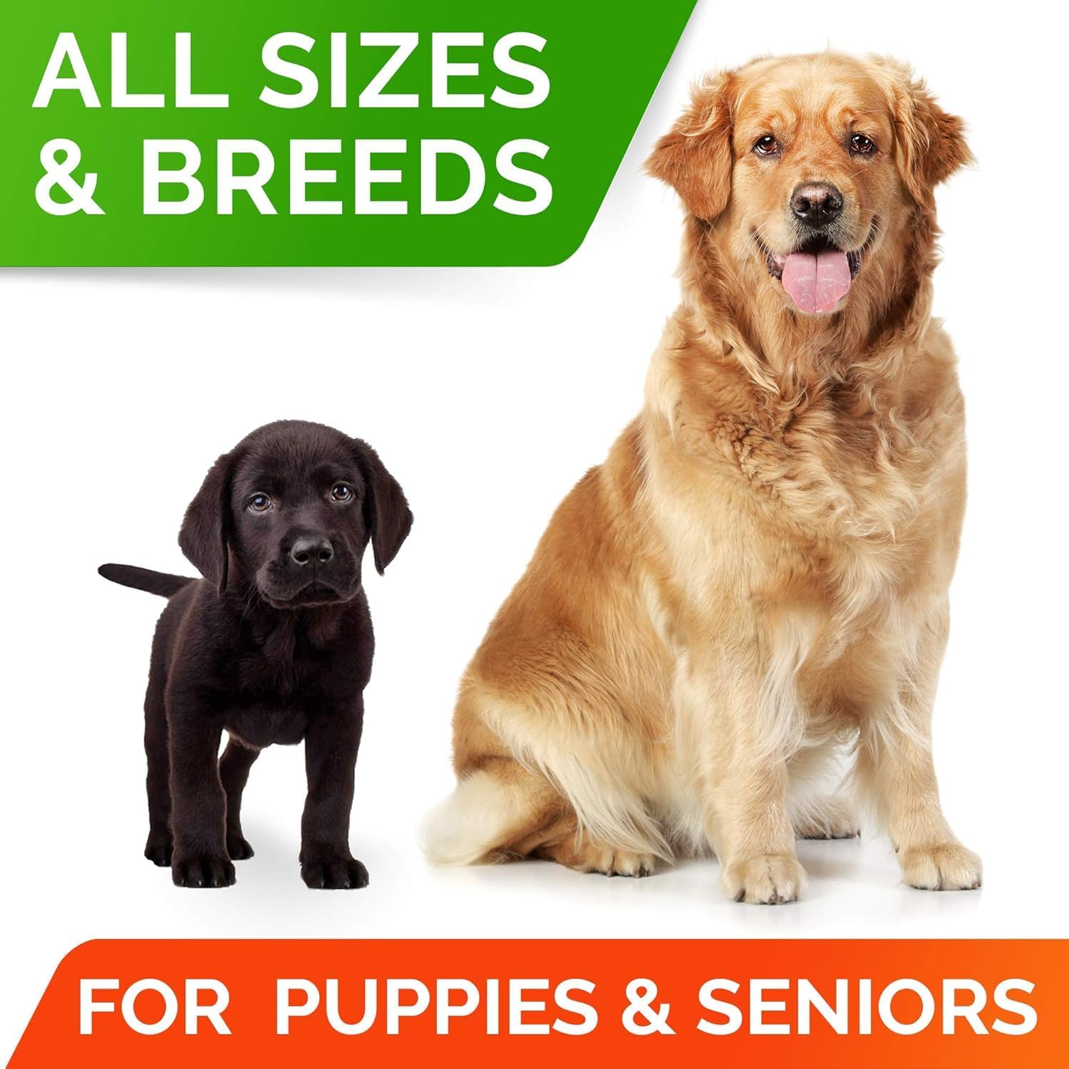 Glucosamine for Dogs w/Chondroitin - Hip & Joint Supplement for Dogs w/Omega-3 Fish Oil - Chondroitin MSM - Advanced Mobility Chews - Joint Pain Relief - Hip & Joint Care - Made in USA (120Ct) - Image 8