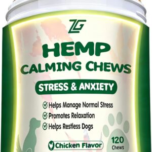 Неmр Calming Chews for Dogs, B0GPJCFCZ1, Helps with Strеss Rеlief-Separation, Dogs Calming Chews, Anxiеty Dog Rеlief Treats with Valerian Root, L-Tryptophan, 120 Soft B0GPJCFCZ1