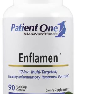 Patient One Enflamen | Supplement to Support Healthy Inflammatory Response and Joint Comfort* | with Turmeric, Ginger, Capsicum and More | 90 Capsules