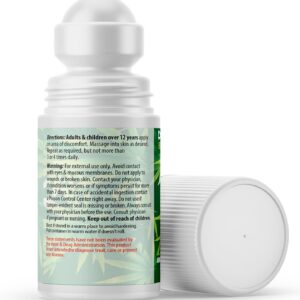 ANUMED - Hemp Roll-On 8000mg Fast Acting, Long Lasting, Maximum Strength with Arnica + Turmeric for Natural Recovery, Joint, Muscle. 2 Packs of (2oz)
