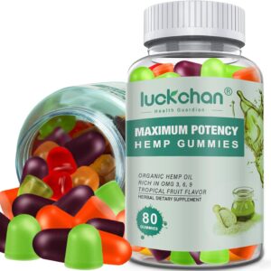(1 Packs) Hemp Gummies High Potency for Sleep, Pain, Anxiety - Pure Extra Strength Organic Hеmp Oil Gummies - 100% Natural Bear Hemp Gummy for Adults