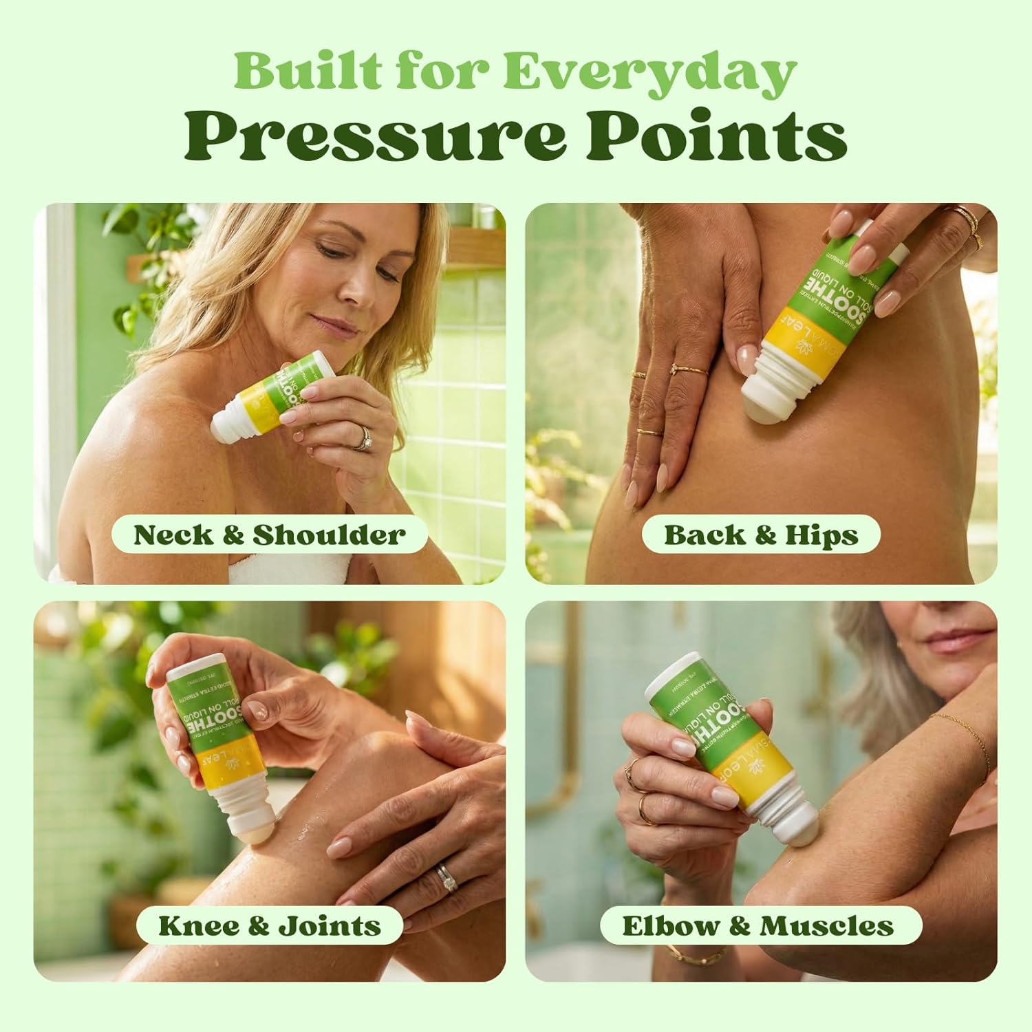Soothe Roll-On, 1500 MG, Extra Strength, Natural Comfort for Muscles, Hips, Joints, Neck, Back, Elbows, Fingers, Hands, and Knees - Image 4