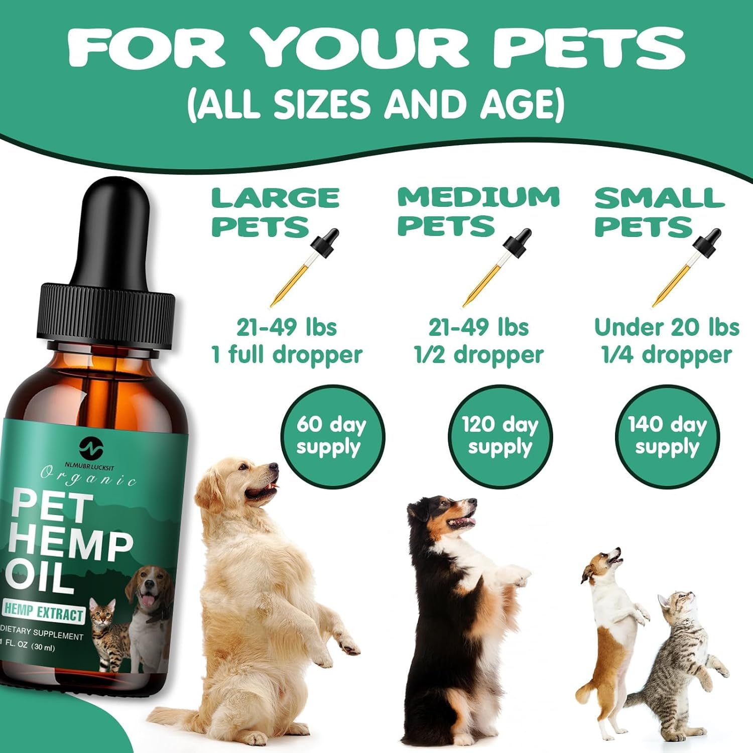 Hemp Oil for Dogs Cats - Нiр Jоint Hеalth Pet Supplement - Helps Pets with Pаin, Strеss, Slееp, Аnxiеty, Аrthritis, Sеizures Rеlief - Cаlming Trеats (2 Packs) - Image 7