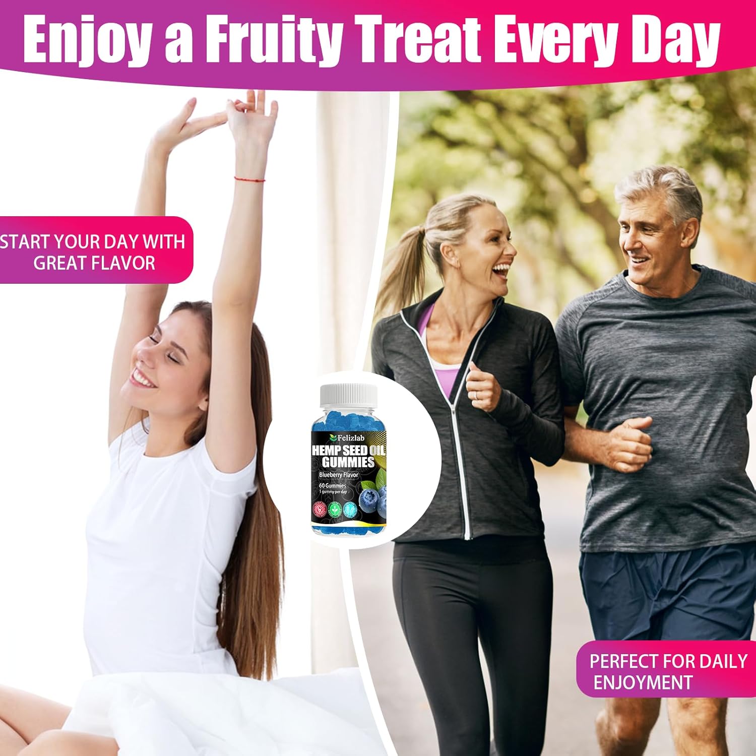 Hemp Gummies for Sleep Pain Anxiety -120 Count Plant Based Natural Hemp Oil Extract Gummy with Omega & Vitamin B for Relaxation and Peace - in a Raspberry Shape (Blueberry Flavor) - Image 6