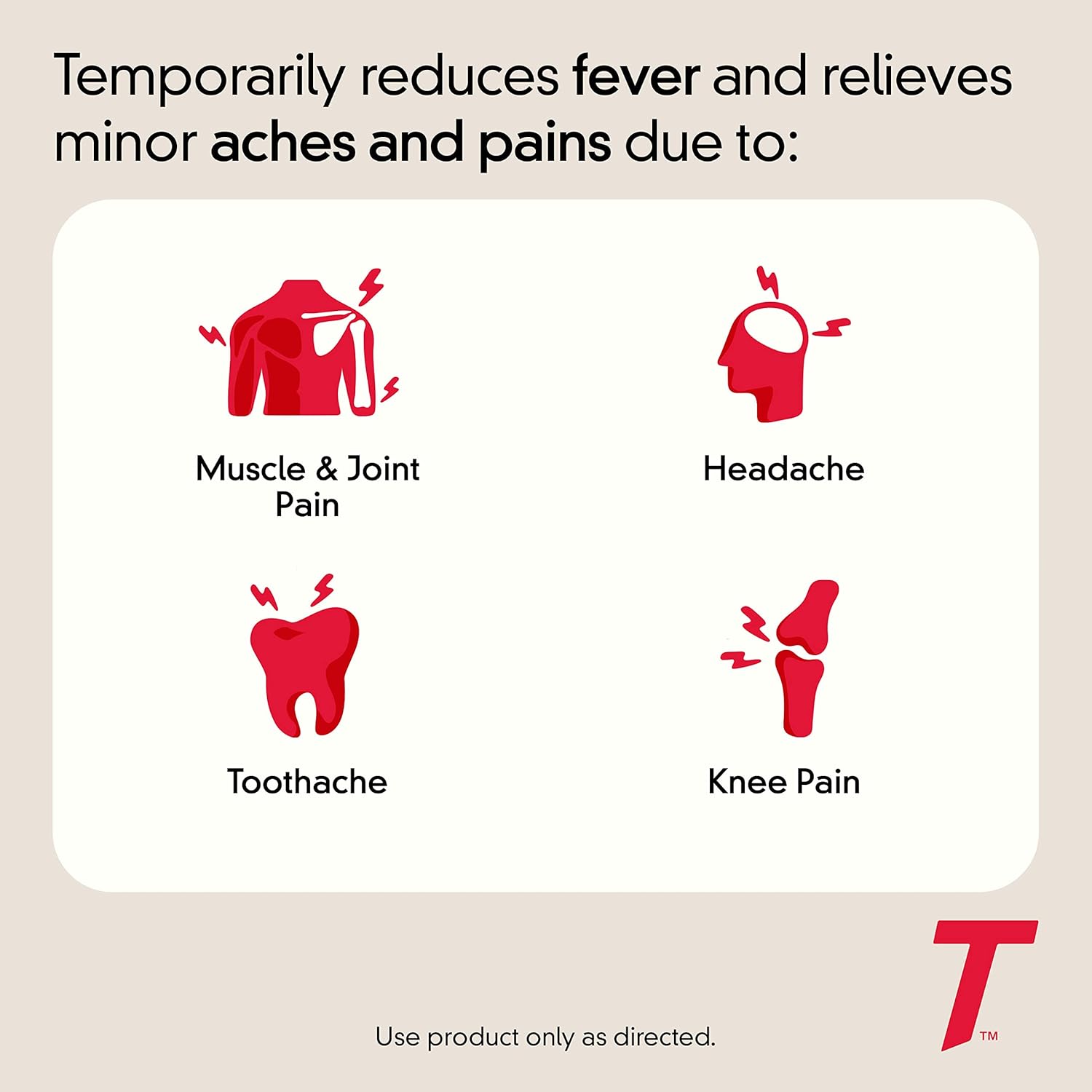 Tylenol Extra Strength Acetaminophen 500 mg Caplets, Fast, Strong Pain Relief, Fever Reducer, Pills for Headache, Backache, Toothache, Minor Arthritis & Menstrual Cramps, Value Size, 225 Count - Image 3