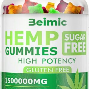 Naturals Fruit Hemp Gummies High Strength - Natural Hem p Oil Infused Gummies Great for Peace & Relaxation,America's #1 Favorite Hemp Gummy Brand! 60 Gummies-(Pack of 1)