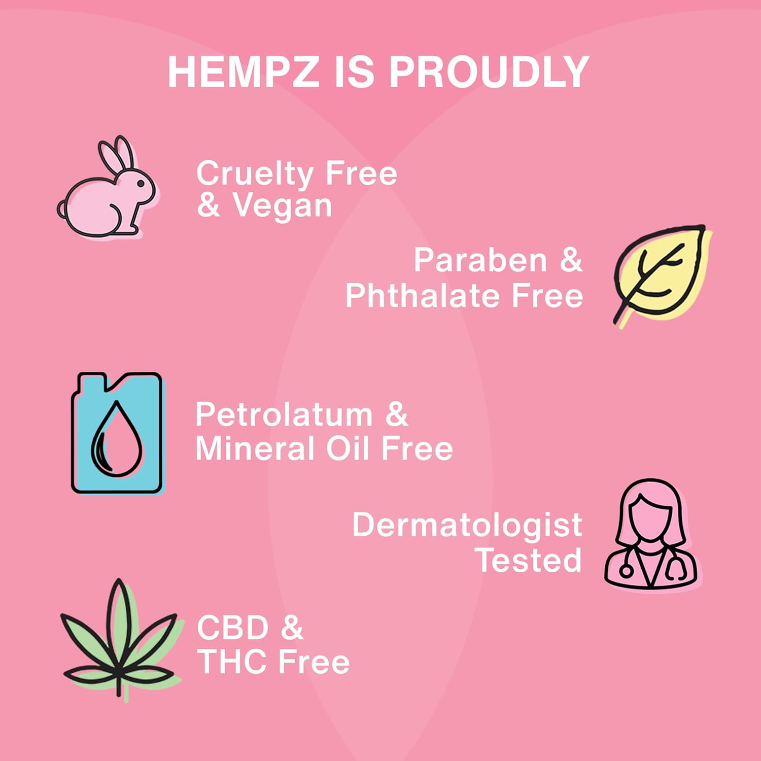 Hempz Mini Collagen-Infused Jasmine & Rose Body Moisturizer, 2.25 oz - Paraben-Free, Vegan, Cruelty-Free - Image 7