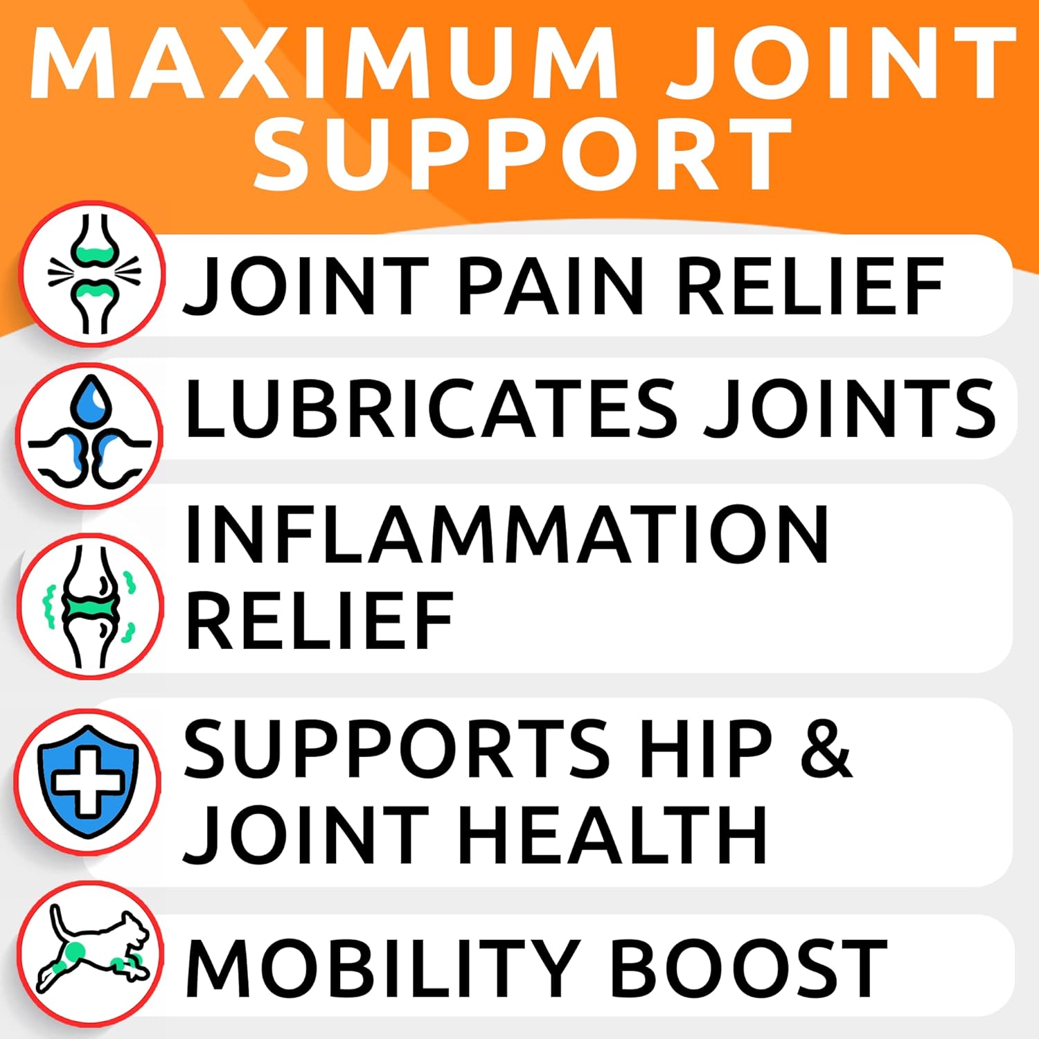 Glucosamine Dog Treats + Calming Hemp Treats Bundle - Senior Advanced Joint Health + Anxiety Relief - Chondroitin, Omega-3 + Hemp Oil - Hip & Joint Care + Stress Relief - 120 + 120 Chews - Made in USA - Image 6