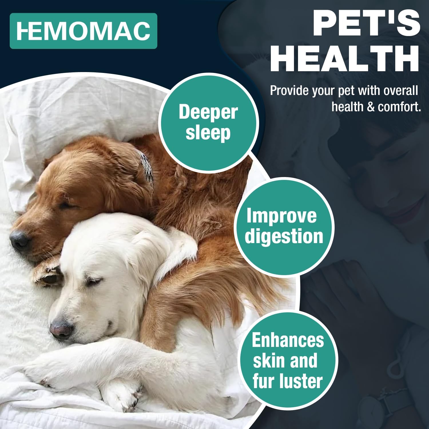 Hemp Oil for Dogs & Cats - Hip Joints Support Gluten Free Non-GMO 2-Pack - Image 6