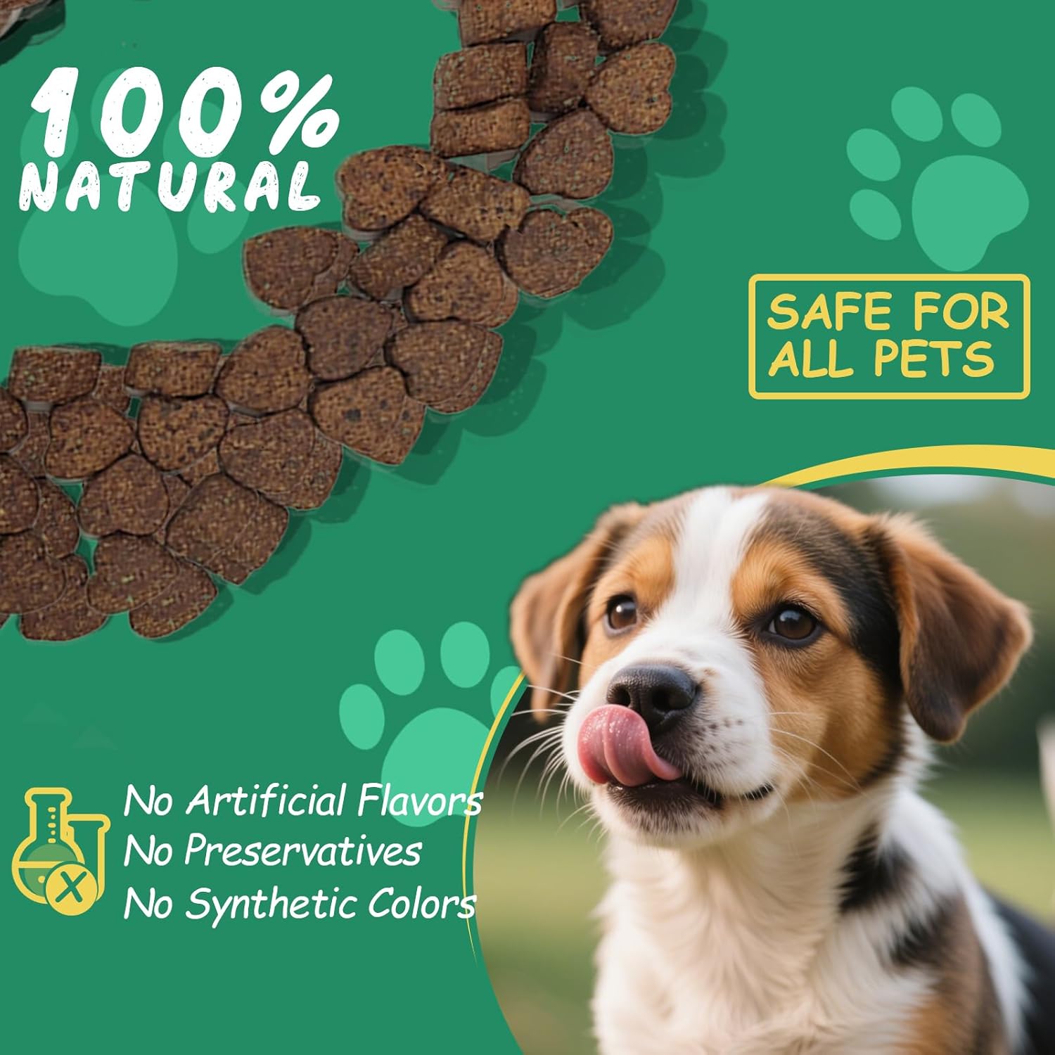 Неmр Calming Chews for Dogs, Anxiety Relief, Sleep Calming Aid, Health & Wellness Supplements for Dog Separation Barking, Chicken Flavor, 180 Chews for All Breeds Ages - Image 6