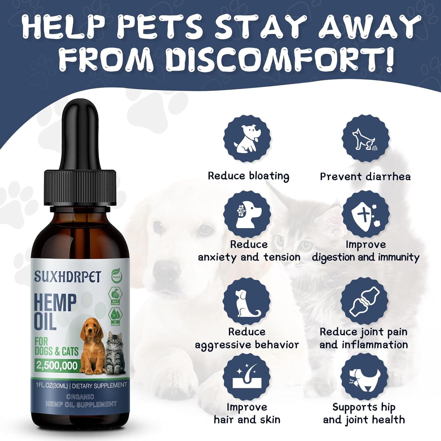 Hemp Oil for Dogs and Cats - Image 2