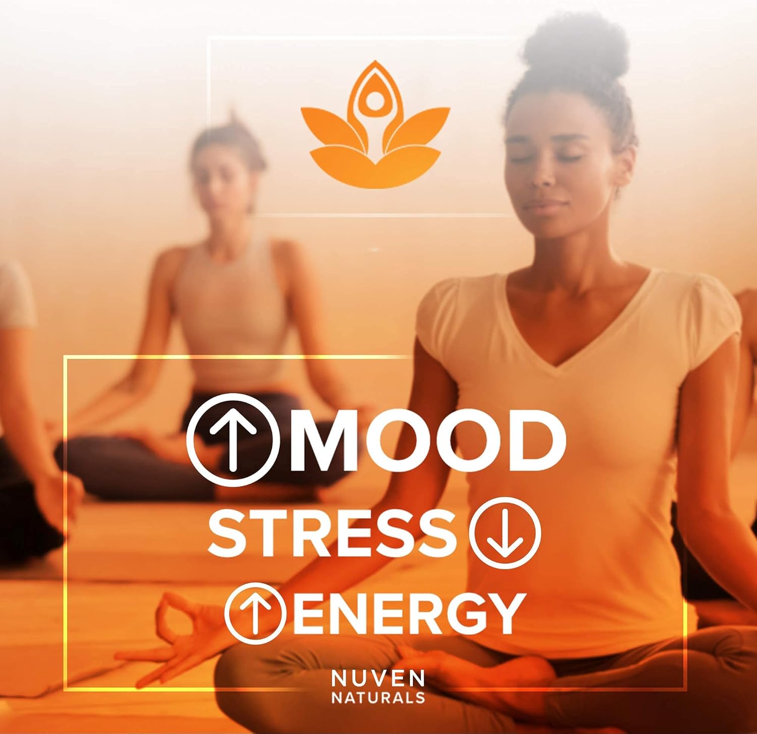 Nuven Naturals Adrenal Support - Cortisol Manager & Adrenal Support Supplements with Ashwagandha Extract, Rhodiola Rosea, Holy Basil to Help Stress, Fatigue & Energy | Adaptogens | 90 Capsules - Image 7