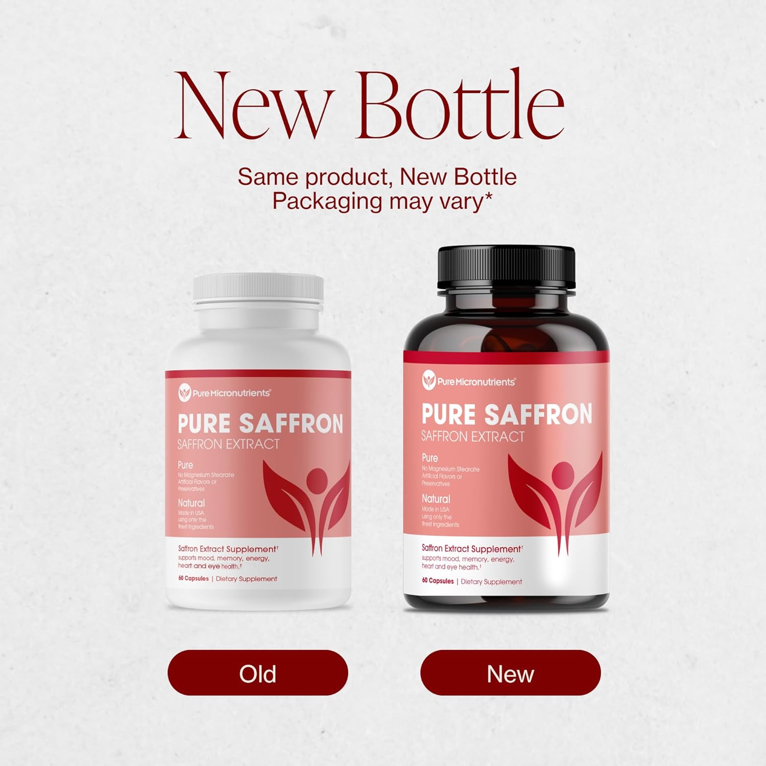 Saffron Supplements - 100% Pure Saffron Extract Capsules - Boost Energy & Mood, Support Eye & Heart Health - Image 9