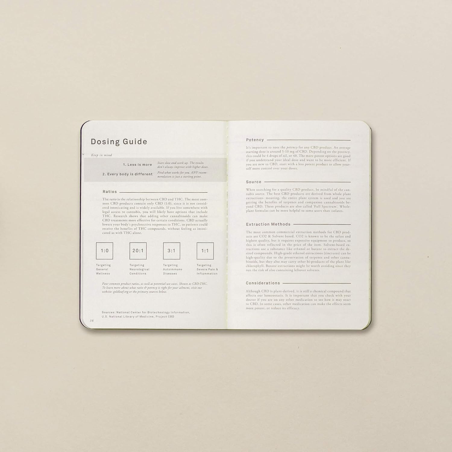 Goldleaf CBD Daily Journal – Pocket Sized Wellness Log Book for Tracking Endocannabinoid System Support, Dosage & Effects – Premium Guided Notebook for Daily Use - Image 2